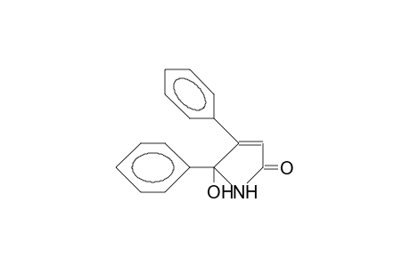 1,5-Dihydro-5-hydroxy-4,5-diphenyl-2H-pyrrol-2-one
