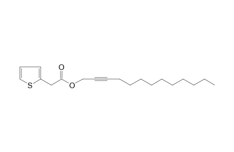 2-Thiopheneacetic acid, tridec-2-ynyl ester