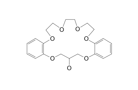 6-Hydroxy-2,3,9,10-dibenzo-1,4,8,11,14,17-hexaoxacyclononadeca-2,12-diene