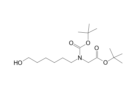 Glycine N-[(1,1-Dimethylethoxy)carbonyl]-N-(.omega.-Hydroxyhexyl)-1,1-dimethylethyl ester
