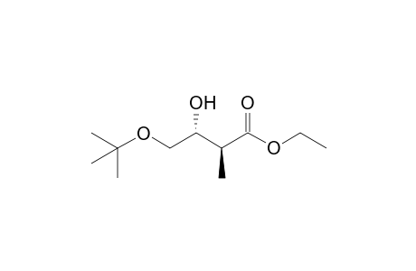 (2S,3R)-Ethyl 4-t-Butoxy-2-methyl-3-hydroxybutanoate