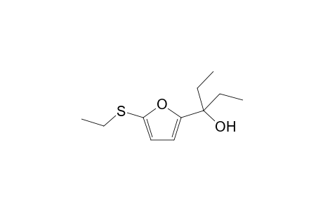 3-(5-Ethylsulfanyl-2-furyl)pentan-3-ol