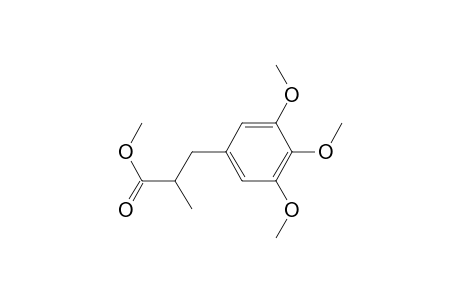 Methyl 2-Methyl-3-(3,4,5-trimethoxyphenyl)propanoate