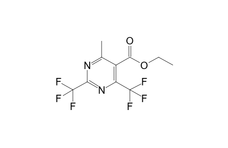 Ethyl 4-Methyl-2,6-bis(trifluoromethyl)pyrimidine-5-carboxylate