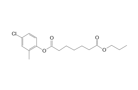 Pimelic acid, 4-chloro-2-methylphenyl propyl ester