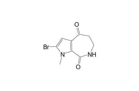 2-Bromanyl-1-methyl-6,7-dihydro-5H-pyrrolo[2,3-c]azepine-4,8-dione