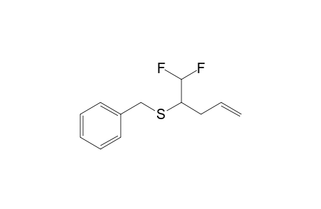 1-(difluoromethyl)but-3-enylsulfanylmethylbenzene