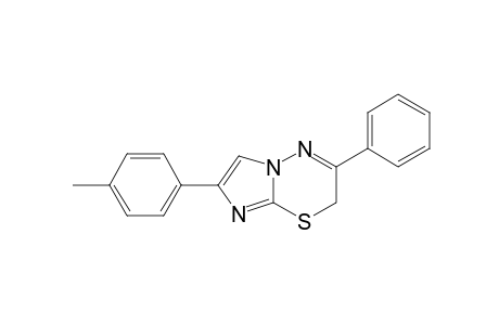 3-phenyl-7-p-tolyl-2H-imidazo[2,1-b][1,3,4]thiadiazine