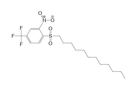 1-(dodecylsulfonyl)-2-nitro-4-(trifluoromethyl)benzene