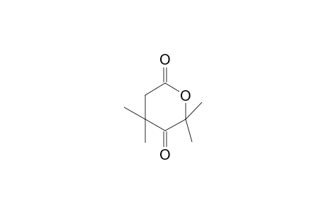 3,3,5,5-Tetramethyl-4-keto-5-hydroxpentoic acid .delta.-lactone