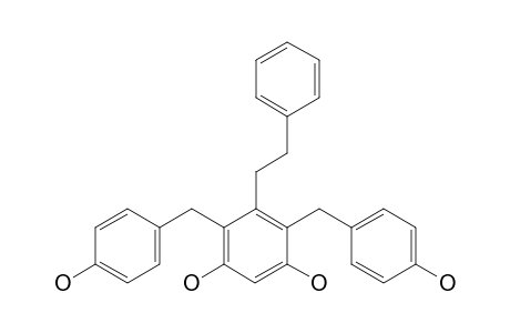 SHANCIGUSIN-B;2,6-BIS-(4-HYDROXYBENZYL)-3,5-DIIHYDROXYBIBENZYL