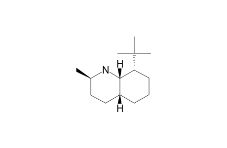 2b-Methyl-8a-tert-butyl-cis-decahydro-quinoline