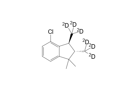 4-Chloro-2,3-dihydro-2,3-(hexadeuterio-dimethyl)-1,1-dimethyl-1H-indene