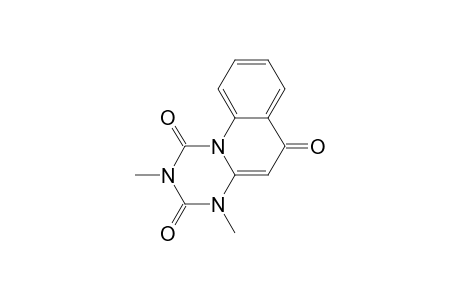 2,4-Dimethyl-1h-(1,3,5)triazino(1,2-a)quinoline-1,3,6(2h,4h)-trione