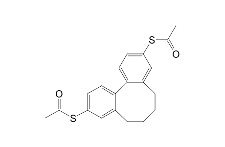 3,10-Bis(acetylsulfanyl)-5,6,7,8-tetrahydrodibenzo[a,c]cyclooctene