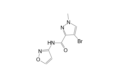 4-bromo-N-(3-isoxazolyl)-1-methyl-1H-pyrazole-3-carboxamide