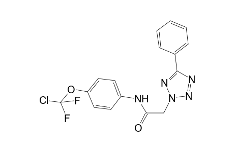 Acetamide, N-[4-(chlorodifluoromethoxy)phenyl]-2-(5-phenyltetrazol-2-yl)-