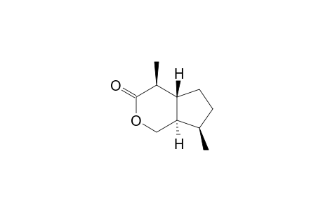 (4S,4aR,7R,7aR)-4,7-Dimethylhexahydrocyclopenta[c]pyran-3(1H)-one