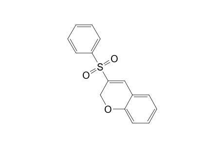 2H-1-Benzopyran, 3-(phenylsulfonyl)-