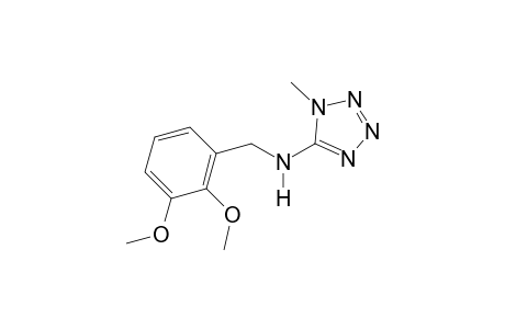 1H-1,2,3,4-Tetrazol-5-amine, N-[(2,3-dimethoxyphenyl)methyl]-1-methyl-