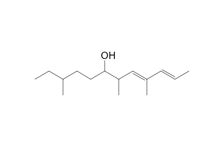 (8E,10E)-3,7,9-Trimethyldodeca-8,10-dien-6-ol