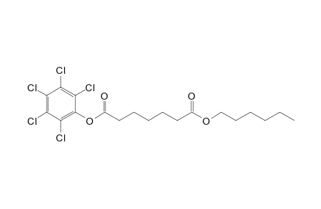 Pimelic acid, pentachlorophenyl hexyl ester
