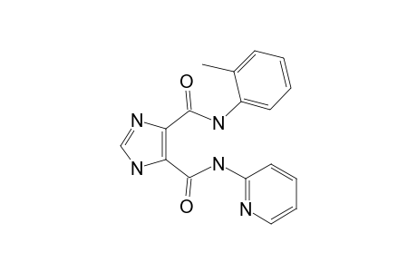 1H-Imidazole-4,5-dicarboxylic acid, 5-pyridin-2-ylamide 4-o-tolylamide