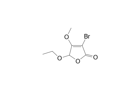 3-Bromo-5-ethoxy-4-methoxyfuran-2(5H)-one