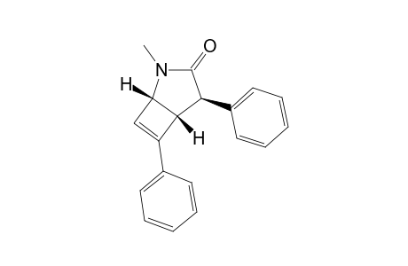 (exo)-2-Methyl-4,6-diphenyl-2-azabicyclo[3.2.0]hept-6-en-3-one