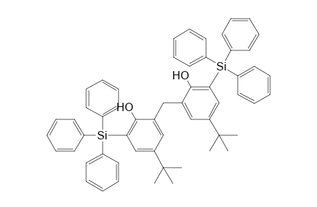 2,2'-Methylenebis[4-t-butyl-6-(triphenylsilyl)phenol]