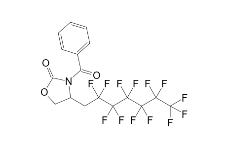 3-Benzoyl-4-(2,2,3,3,4,4,5,5,6,6,7,7,7-tridecafluoroheptyl)oxazolidin-2-one