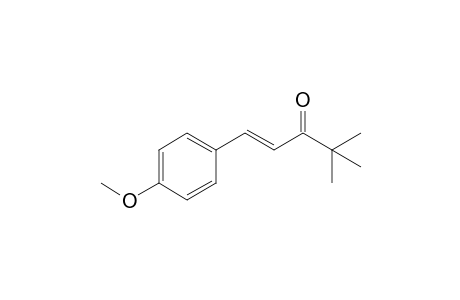 (E)-1-(4-methoxyphenyl)-4,4-dimethyl-1-penten-3-one