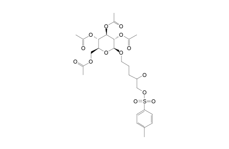 (4S)-4-HYDROXY-5-TOSYLOXYPENTYL-TETRA-O-ACETYL-BETA-D-GLUCOPYRANOSIDE