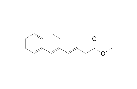 (3E,5E)-5-ethyl-6-phenyl-hexa-3,5-dienoic acid methyl ester