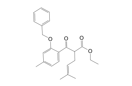 Ethyl 2-{[2-(Benzyloxy)-4-methylphenyl]carbonyl}-5-methylhex-4-enoate