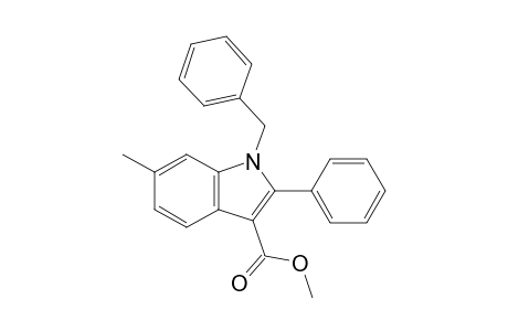 Methyl 1-Benzyl-6-methyl-2-phenyl-1H-indole-3-carboxylate