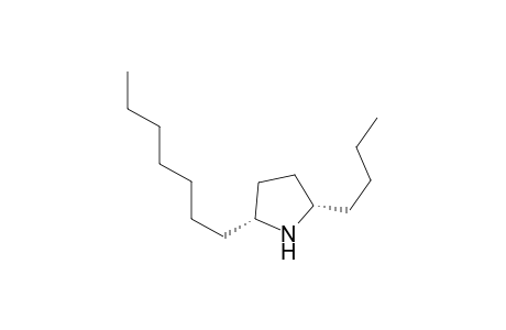 cis-2-heptyl-5-butylpyrrolidine