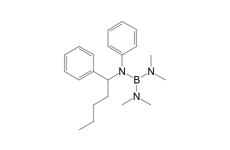 N,N,N',N'-tetramethyl-N-phenyl-N-(1-phenylpentyl)boranetriamine