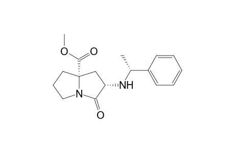 (2S,8S)-3-keto-2-[[(1R)-1-phenylethyl]amino]pyrrolizidine-8-carboxylic acid methyl ester