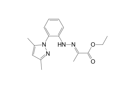 Ethyl (E)-2-[2-(3',5'-Dimethylpyrazol-1'-yl)phenylhydrazono]propanoate
