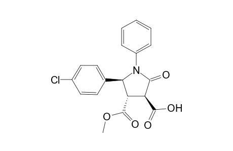 N-phenyl-trans,trans-.alpha.-carboxyl-.beta.-methoxycarbonyl-.gamma.-p-cholorophenyl-.gamma.-butyrolactam