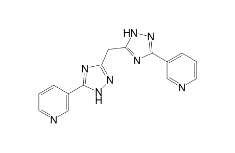 3-(3-pyridyl)-5-{[5-(3-pyridyl)-s-triazol-3-yl]methyl}-s-triazole
