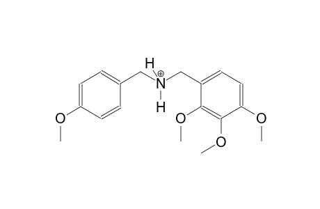 N-(4-methoxybenzyl)(2,3,4-trimethoxyphenyl)methanaminium