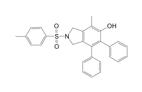 4-Methyl-6,7-diphenyl-2-tosylisoindolin-5-ol