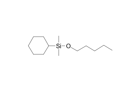 1-Cyclohexyldimethylsilyloxypentane