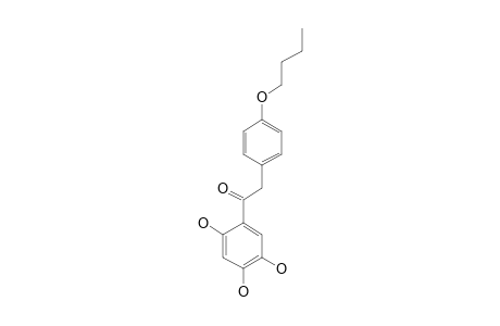 1-(2,4,5-TRIHYDROXYPHENYL)-2-(4-BUTOXYPHENYL)-ETHANONE