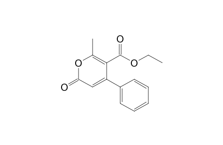 Ethyl 2-oxo-6-methyl-4-phenyl-2H-pyran-5-carboxylate