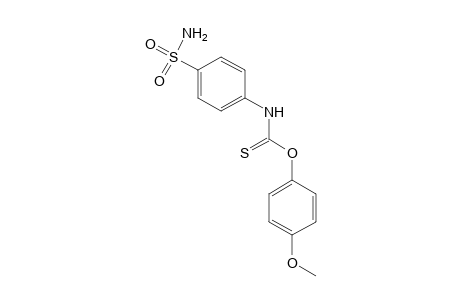 p-SULFAMOYLTHIOCARBANILIC ACID, O-(p-METHOXYPHENYL) ESTER