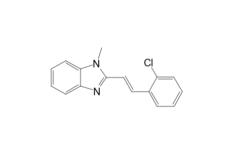 (E)-2-(2-chlorostyryl)-1-methyl-1H-benzo[d]imidazole