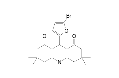 9-(5-BROMO-2-FURYL)-3,3,6,6-TETRAMETHYL-1,2,3,4,5,6,7,8,9,10-DECAHYDROACRIDINE-1,8-DIONE